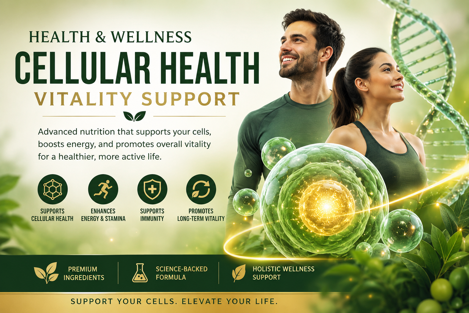 Health & Wellness | Cellular Health | Vitality Support